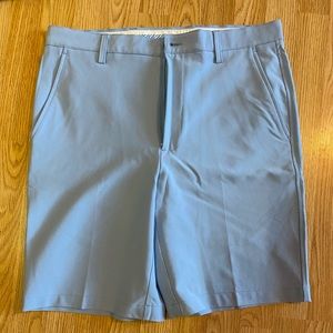 New FootJoy FJ light Blue golf shorts size 34